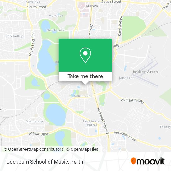 Cockburn School of Music map