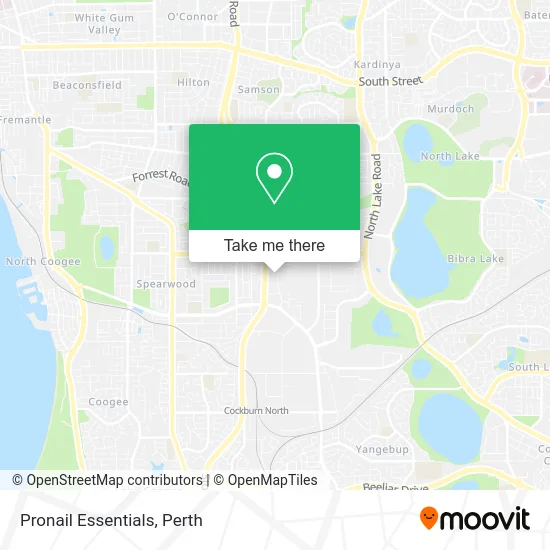 Mapa Pronail Essentials