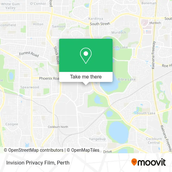 Mapa Invision Privacy Film