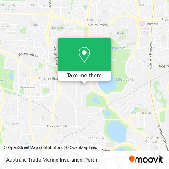 Australia Trade Marine Insurance map