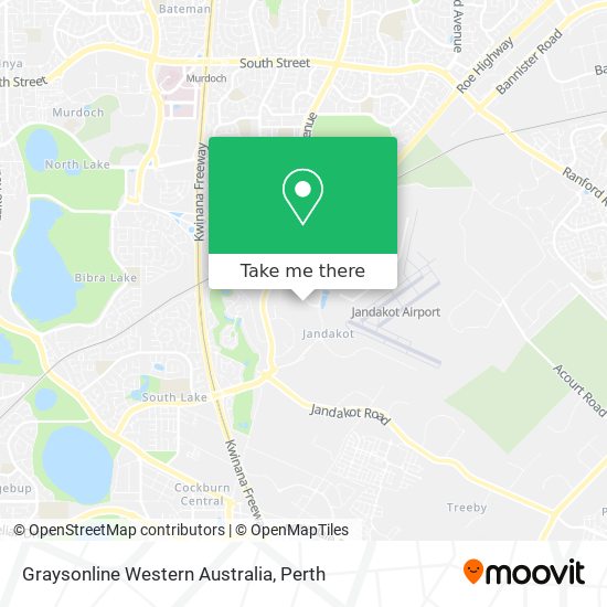 Graysonline Western Australia map