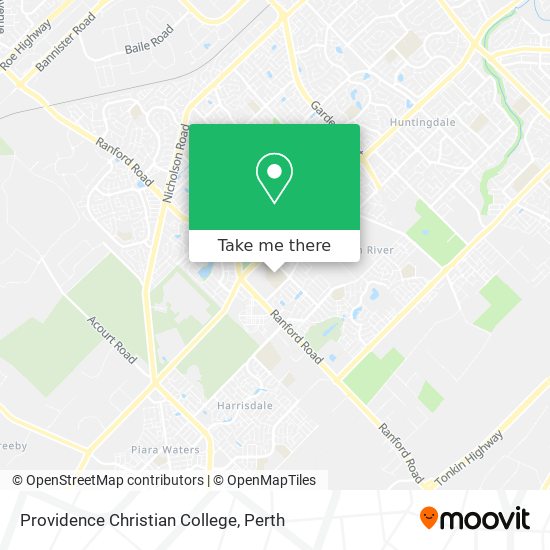 Providence Christian College map