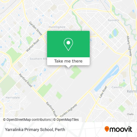Yarralinka Primary School map