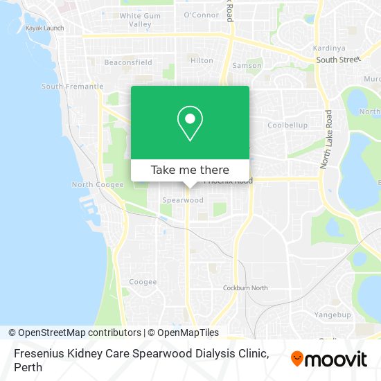 Fresenius Kidney Care Spearwood Dialysis Clinic map
