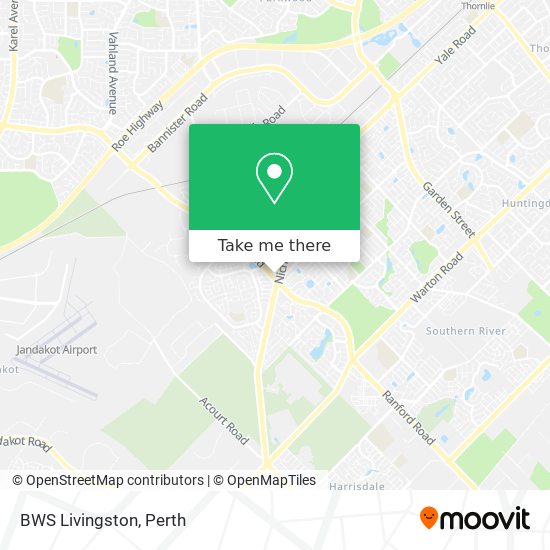 BWS Livingston map