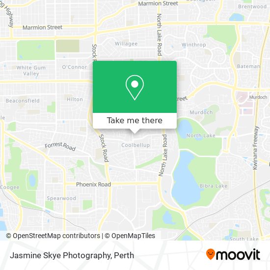 Jasmine Skye Photography map