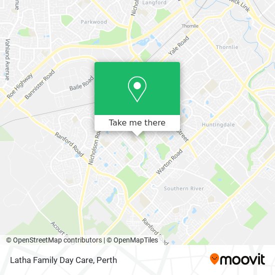 Latha Family Day Care map