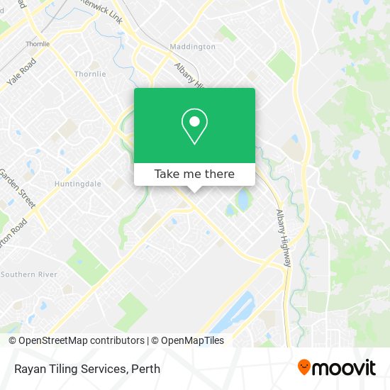 Rayan Tiling Services map