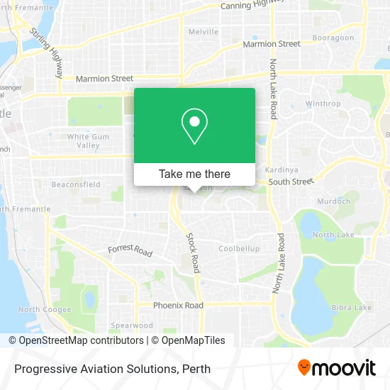 Mapa Progressive Aviation Solutions