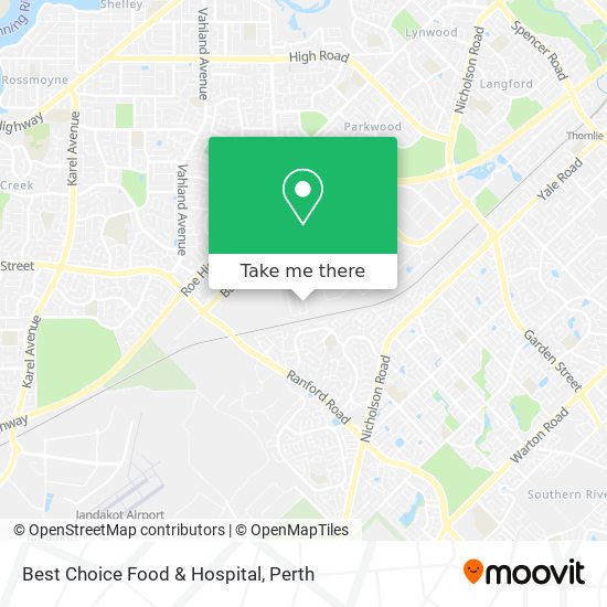 Best Choice Food & Hospital map