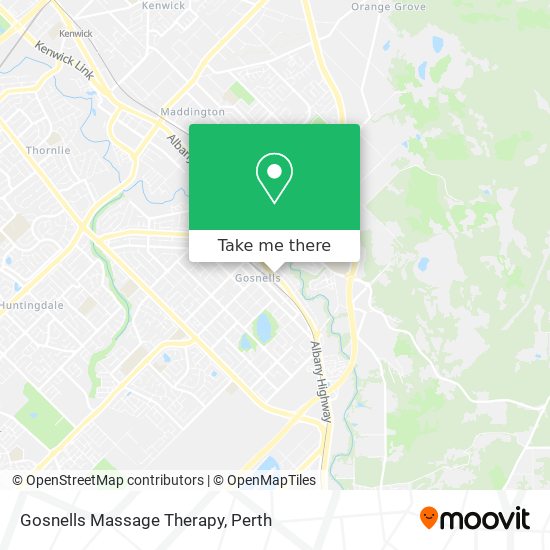 Gosnells Massage Therapy map