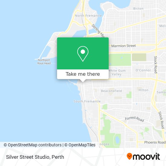 Silver Street Studio map