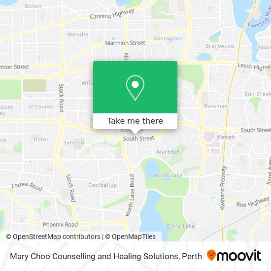 Mary Choo Counselling and Healing Solutions map