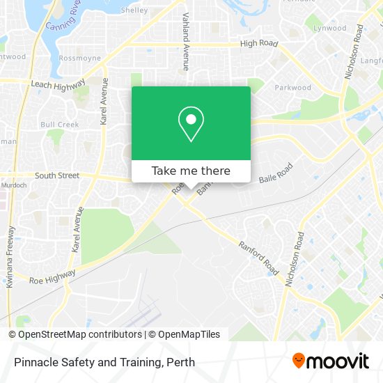 Pinnacle Safety and Training map