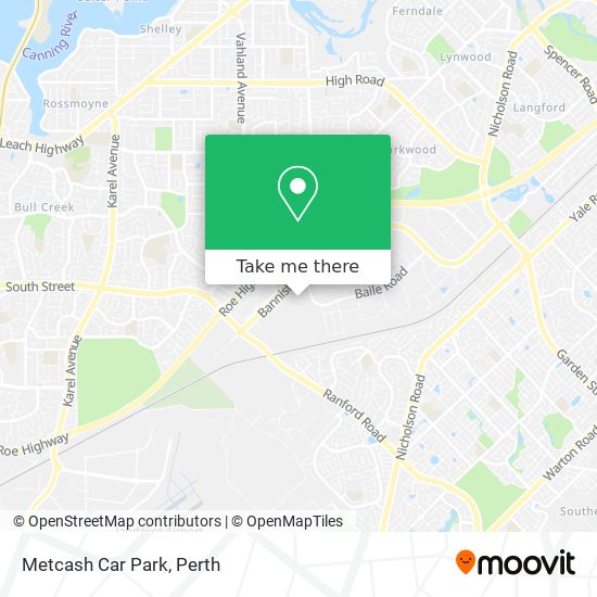 Metcash Car Park map