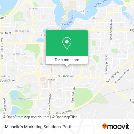 Mapa Michelle's Marketing Solutions