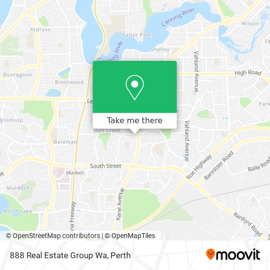 888 Real Estate Group Wa map