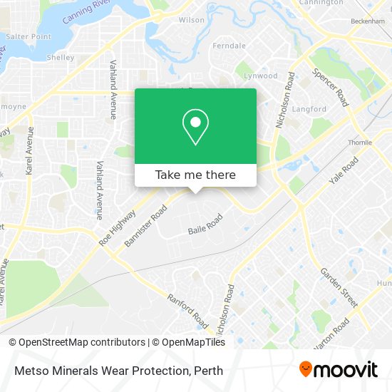 Metso Minerals Wear Protection map
