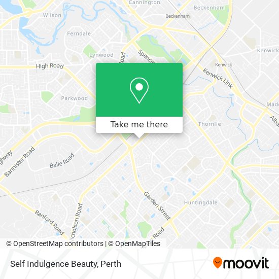 Self Indulgence Beauty map
