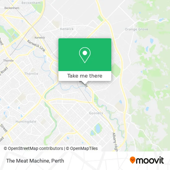 The Meat Machine map