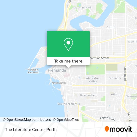 The Literature Centre map