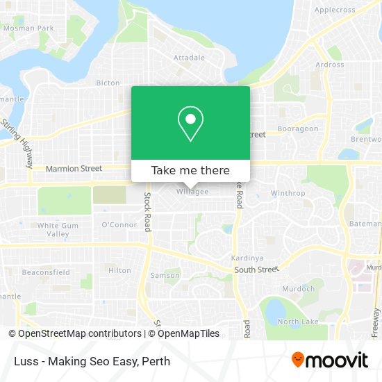 Luss - Making Seo Easy map