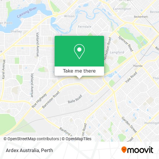 Ardex Australia map