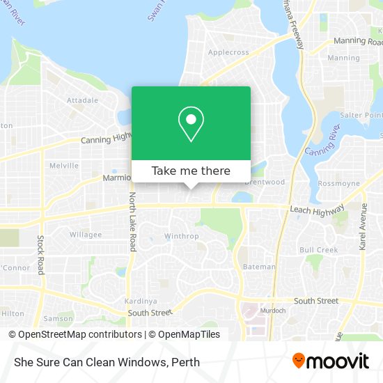 She Sure Can Clean Windows map