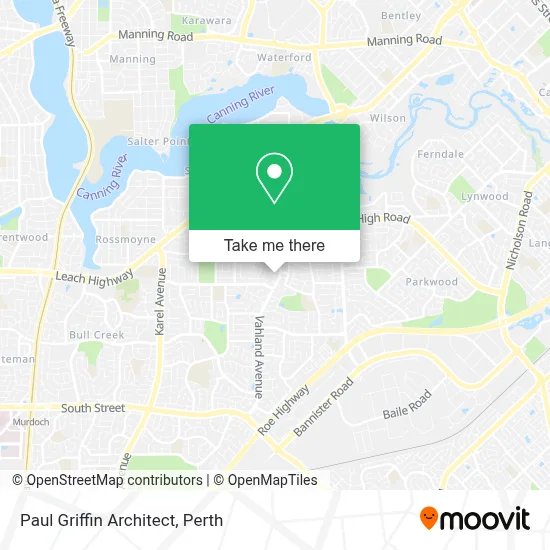 Mapa Paul Griffin Architect