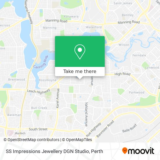 SS Impressions Jewellery DGN Studio map