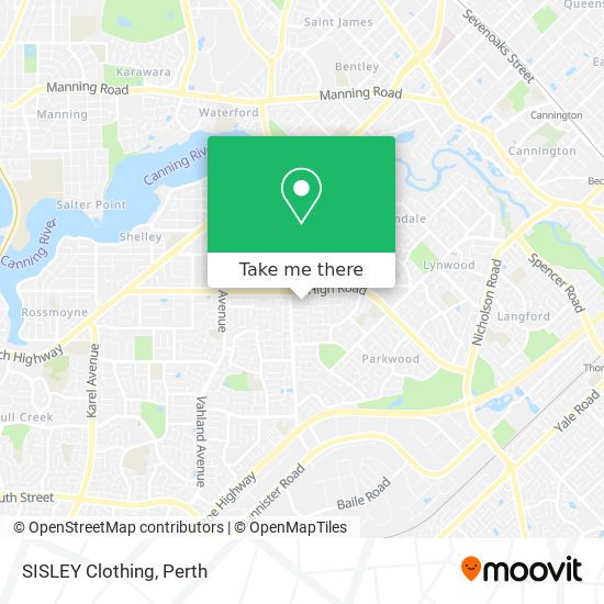 SISLEY Clothing map