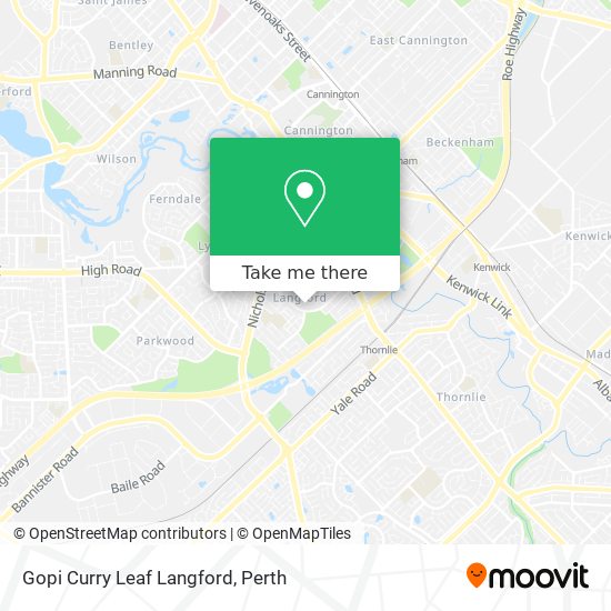 Gopi Curry Leaf Langford map