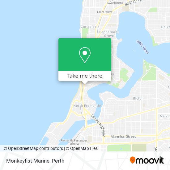 Monkeyfist Marine map