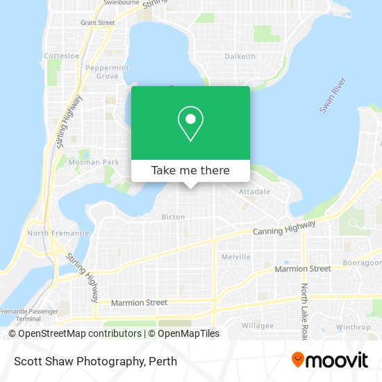 Scott Shaw Photography map