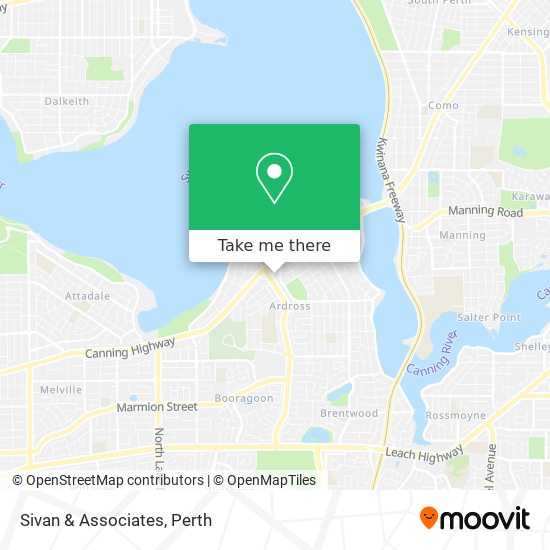 Sivan & Associates map