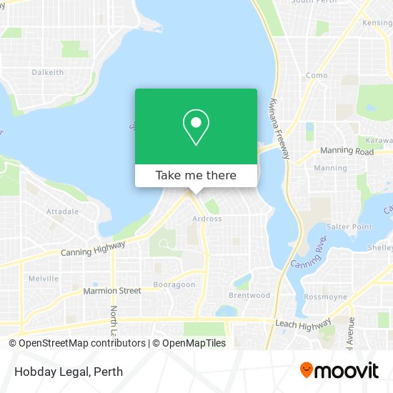 Hobday Legal map