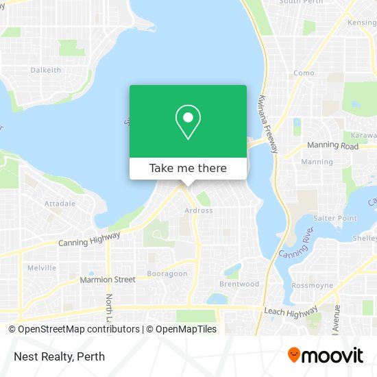 Nest Realty map