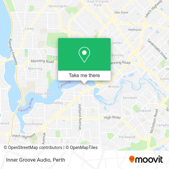 Mapa Inner Groove Audio