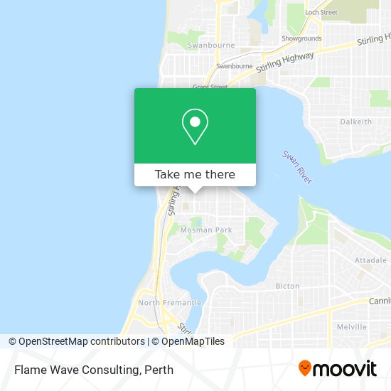 Flame Wave Consulting map