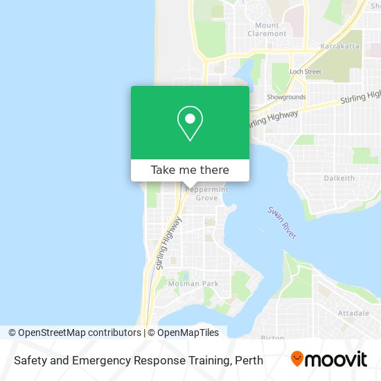 Safety and Emergency Response Training map