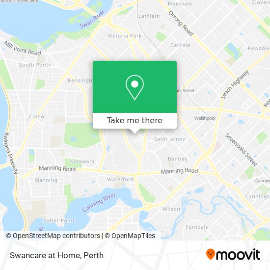 Swancare at Home map