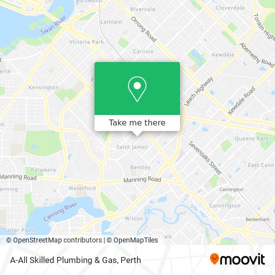A-All Skilled Plumbing & Gas map
