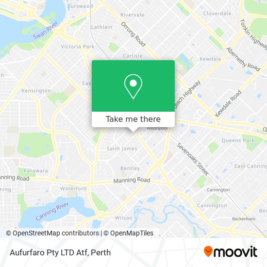 Aufurfaro Pty LTD Atf map