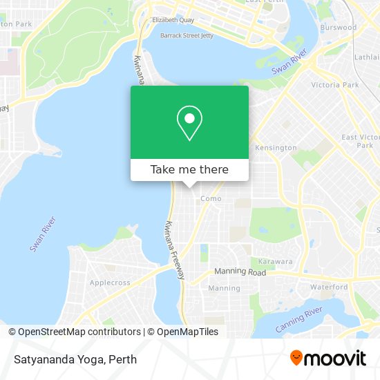 Satyananda Yoga map