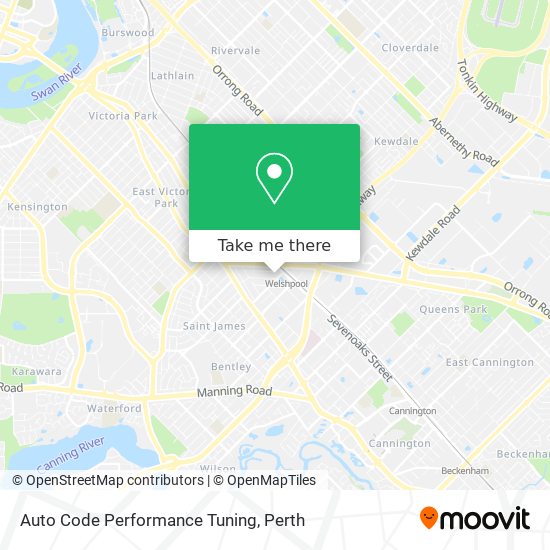 Auto Code Performance Tuning map