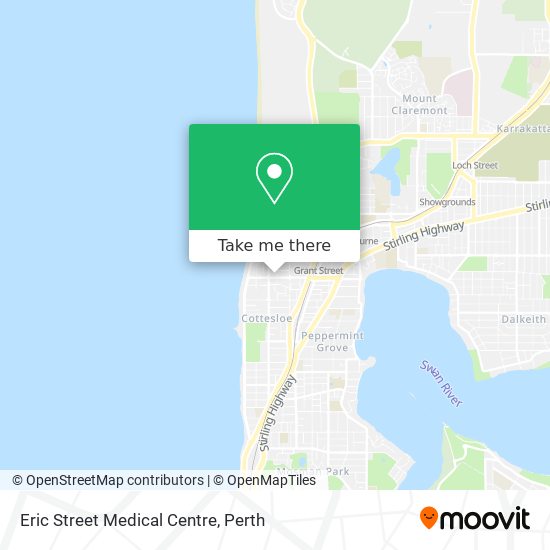 Eric Street Medical Centre map