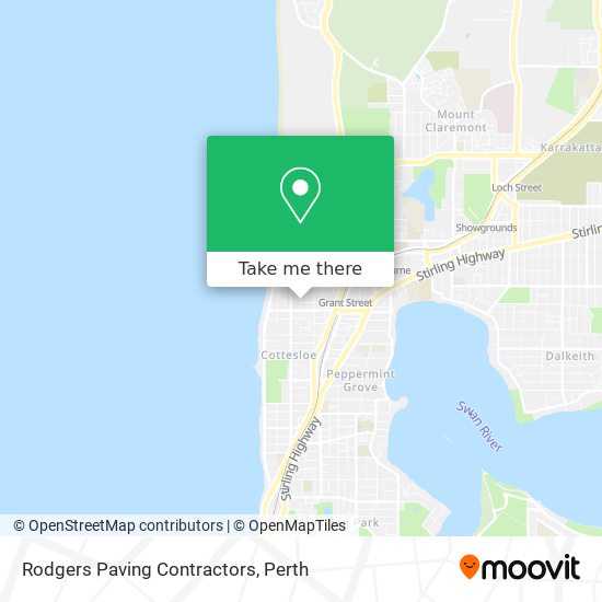 Mapa Rodgers Paving Contractors