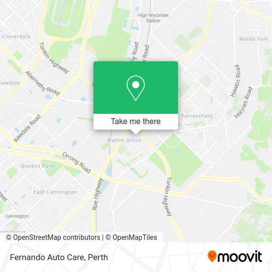 Mapa Fernando Auto Care