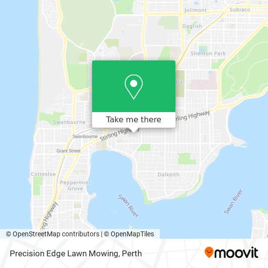 Precision Edge Lawn Mowing map