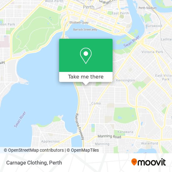 Carnage Clothing map